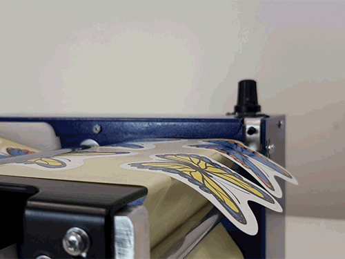 DPR easy label dispenser detail