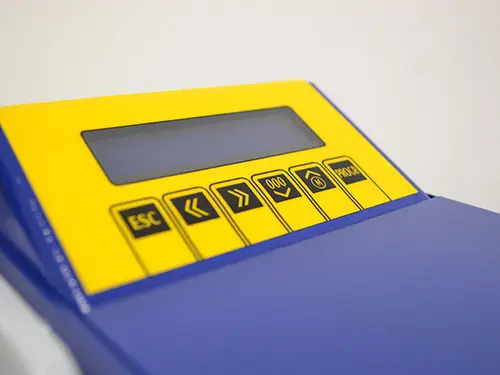 DPR small electronic label dispenser detail